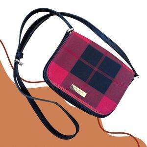 Kate Spade Plaid Crossbody